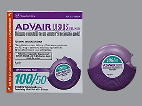 how long does 1 advair diskus last