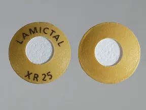 Lamictal XR 25 mg tablet,extended release