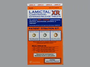 Lamictal XR Starter (Orange) 25 mg(14)-50 mg(14)-100 mg(7) tab,ext.rel