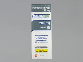Lamictal ODT 200 mg disintegrating tablet