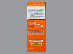 Lamictal ODT Starter(Orange) 25 mg(14)-50 mg(14)-100 mg(7) tab,disint