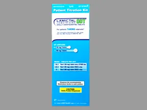Lamictal ODT Starter (Blue) 25 mg (21)-50 mg (7) tablet,disintegrating