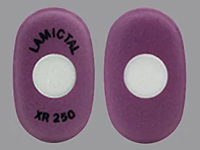 Lamictal XR 250 mg tablet,extended release