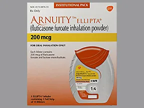 Arnuity Ellipta 200 mcg/actuation powder for inhalation