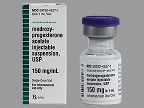 medroxyprogesterone 150 mg/mL intramuscular suspension
