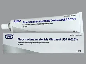 fluocinolone 0.025 % topical ointment