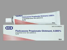 fluticasone propionate 0.005 % topical ointment