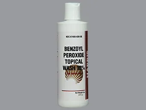 benzoyl peroxide 10 % topical cleanser