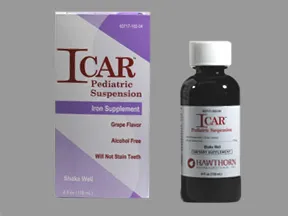 Icar 15 mg/1.25 mL oral suspension