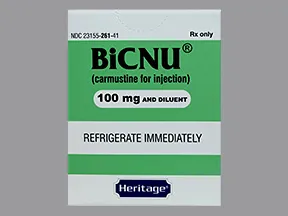 BiCNU 100 mg intravenous solution