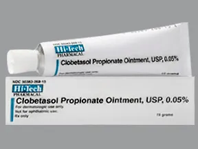 Side effects of clobetasol propionate gel