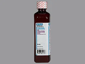 promethazine-phenylephrine 6.25 mg-5 mg/5 mL oral syrup