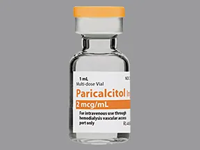 paricalcitol 2 mcg/mL solution for hemodialysis port injection