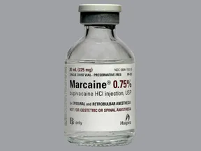 Marcaine (PF) 0.75 % (7.5 mg/mL) injection solution