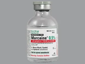 Marcaine-Epinephrine (PF) 0.5 %-1:200,000 injection solution