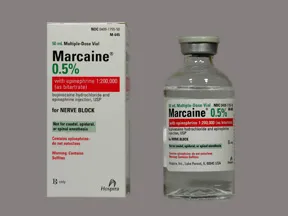 Marcaine-Epinephrine 0.5 %-1:200,000 injection solution
