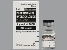 procainamide 500 mg/mL injection solution