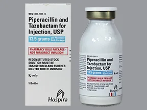 piperacillin-tazobactam 13.5 gram intravenous solution
