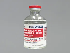 lidocaine 20 mg/mL (2 %)-epinephrine 1:100,000 injection solution