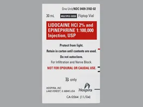 lidocaine 20 mg/mL (2 %)-epinephrine 1:100,000 injection solution