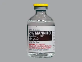 mannitol 25 % intravenous solution