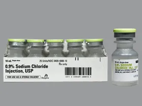 sodium chloride 0.9 % injection solution