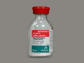 Tazicef 1 gram solution for injection