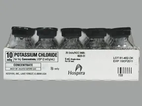 potassium chloride 2 mEq/mL intravenous solution