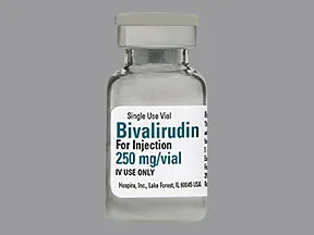 bivalirudin 250 mg intravenous powder for solution