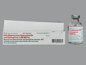 bupivacaine-epinephrine (PF) 0.5 %-1:200,000 injection solution