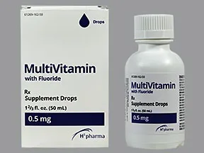 Multi-Vitamin With Fluoride 0.5 mg/mL oral drops