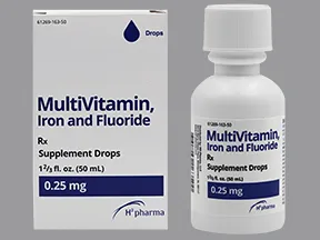 Multi-Vit with Fluoride and Iron 0.25 mg-10 mg/mL oral drops