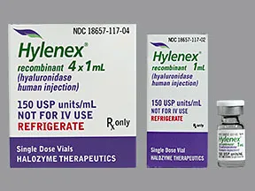 Hylenex 150 unit/mL injection solution