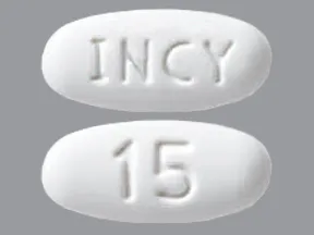Jakafi 15 mg tablet