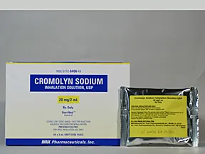 cromolyn 20 mg/2 mL solution for nebulization