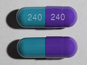 diltiazem ER 240 mg capsule,24 hr,extended release