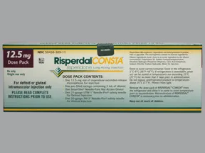 Risperdal Consta 12.5 mg/2 mL intramuscular susp,extended release