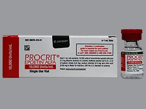 Procrit 10,000 unit/mL injection solution