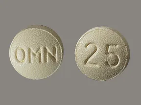 Topamax 25 mg tablet