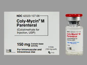 Coly-Mycin M Parenteral 150 mg solution for injection