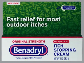Benadryl Itch Stopping 1 %-0.1 % topical cream