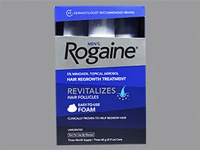 Rogaine 5 % topical foam