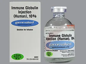 Gammaked 5 gram/50 mL (10 %) injection solution
