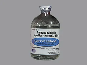 Gammaked 10 gram/100 mL (10 %) injection solution