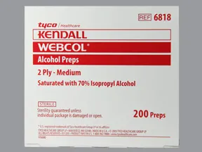 Webcol topical pads