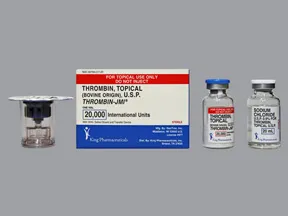 Thrombin-JMI 20,000 unit topical solution