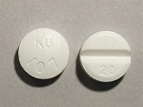 isosorbide mononitrate 20 mg tablet