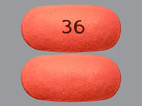 This medicine is a pink, oblong, tablet imprinted with 