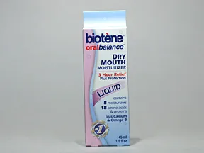 Biotene Oralbalance (bioactive enzymes) oral mucosal liquid