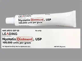 nystatin 100,000 unit/gram topical ointment